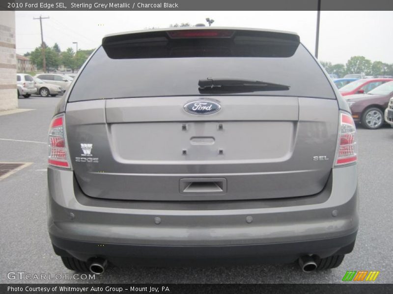 Sterling Grey Metallic / Charcoal Black 2010 Ford Edge SEL
