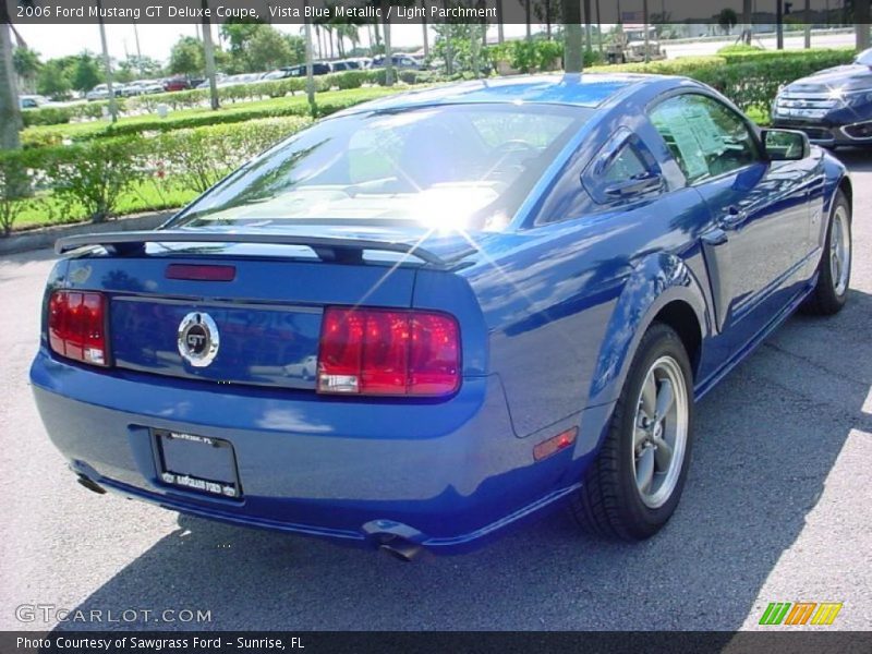 Vista Blue Metallic / Light Parchment 2006 Ford Mustang GT Deluxe Coupe