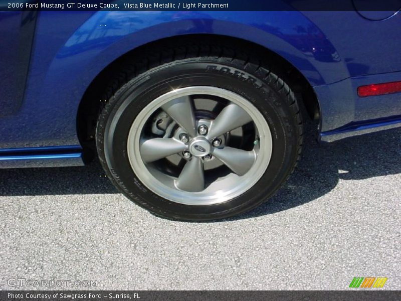 Vista Blue Metallic / Light Parchment 2006 Ford Mustang GT Deluxe Coupe