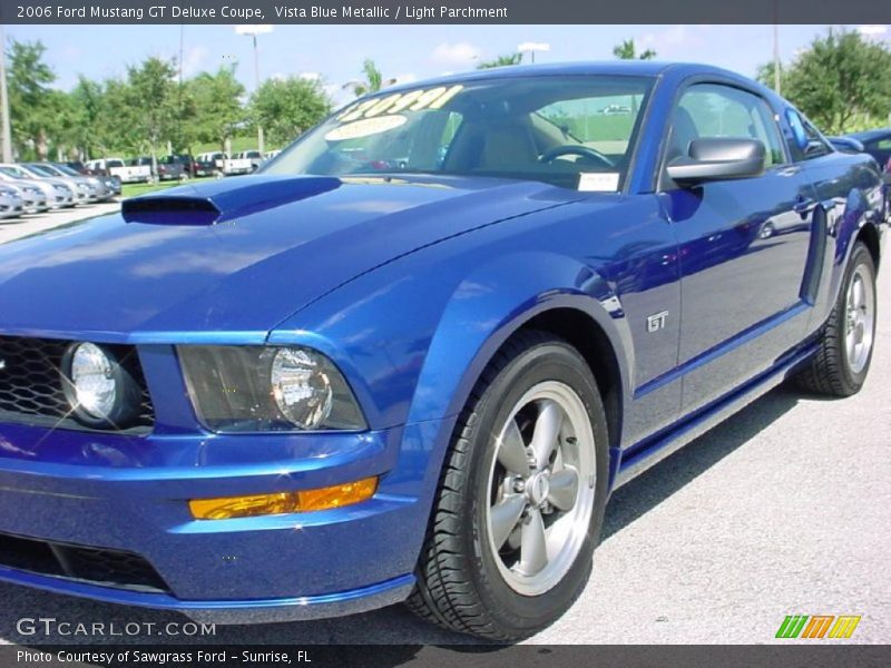 Vista Blue Metallic / Light Parchment 2006 Ford Mustang GT Deluxe Coupe