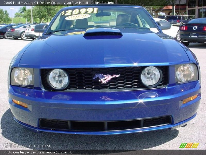 Vista Blue Metallic / Light Parchment 2006 Ford Mustang GT Deluxe Coupe