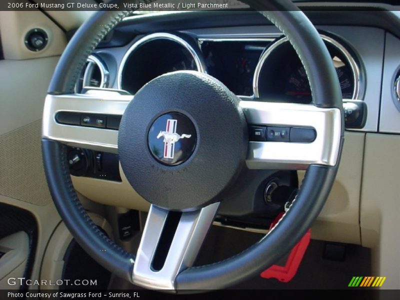 Vista Blue Metallic / Light Parchment 2006 Ford Mustang GT Deluxe Coupe