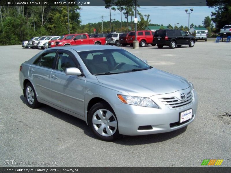 Titanium Metallic / Ash 2007 Toyota Camry LE V6