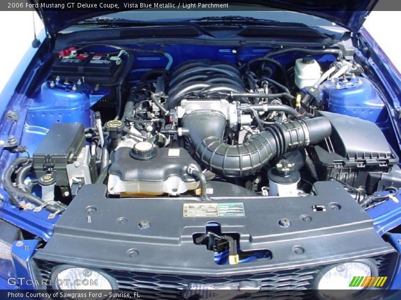 Vista Blue Metallic / Light Parchment 2006 Ford Mustang GT Deluxe Coupe