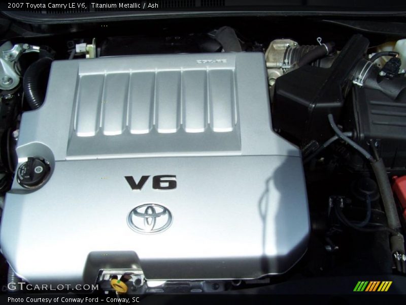 Titanium Metallic / Ash 2007 Toyota Camry LE V6