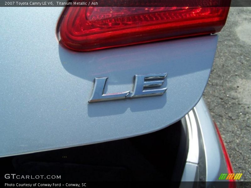 Titanium Metallic / Ash 2007 Toyota Camry LE V6