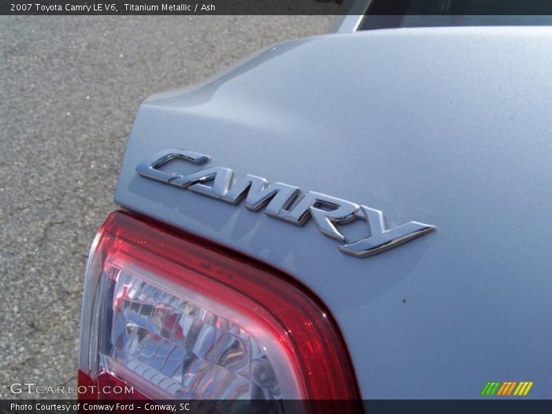Titanium Metallic / Ash 2007 Toyota Camry LE V6