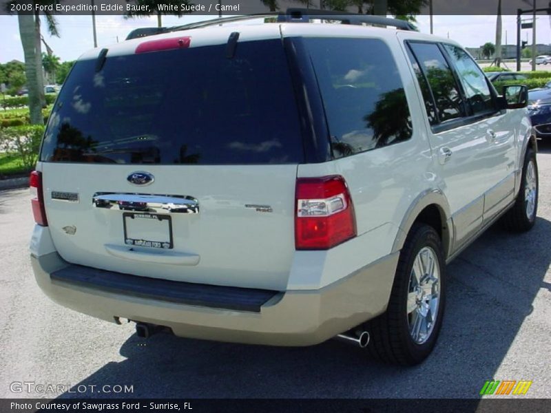 White Suede / Camel 2008 Ford Expedition Eddie Bauer