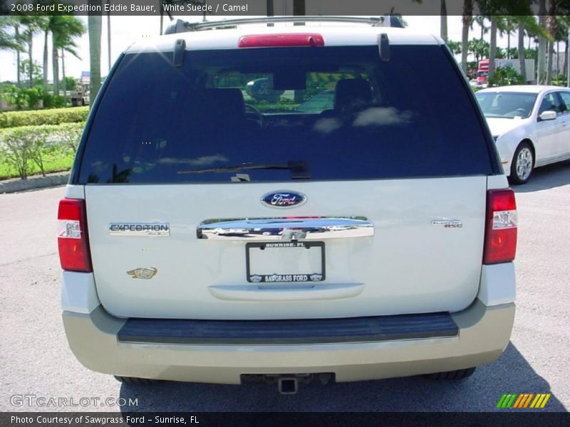 White Suede / Camel 2008 Ford Expedition Eddie Bauer