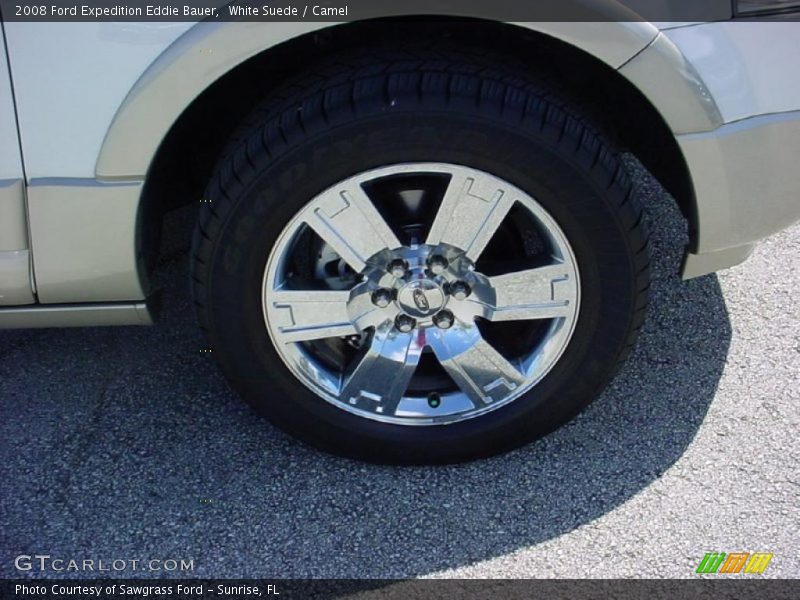 White Suede / Camel 2008 Ford Expedition Eddie Bauer