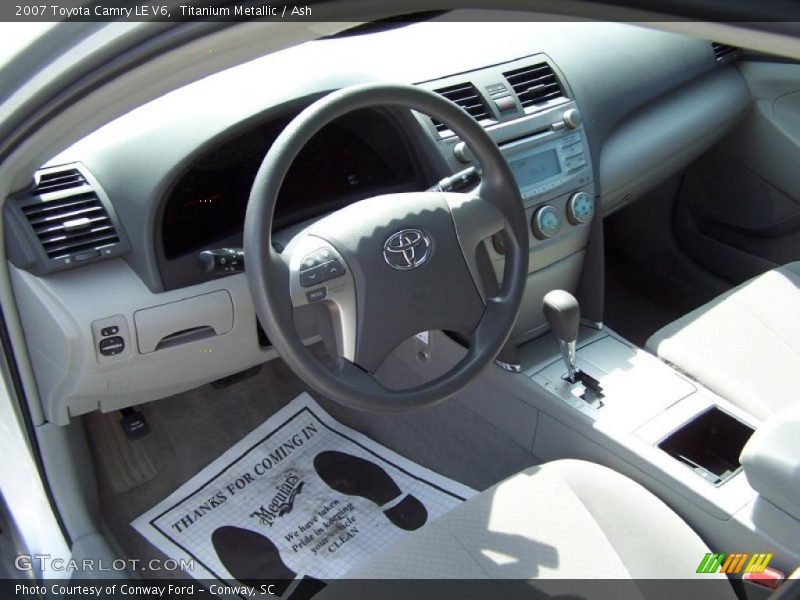 Titanium Metallic / Ash 2007 Toyota Camry LE V6