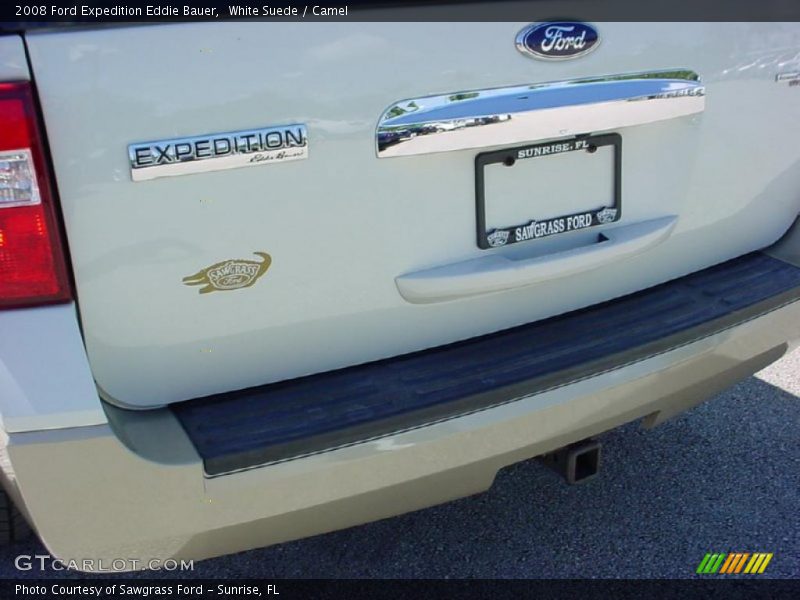 White Suede / Camel 2008 Ford Expedition Eddie Bauer