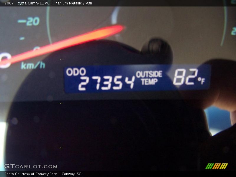 Titanium Metallic / Ash 2007 Toyota Camry LE V6