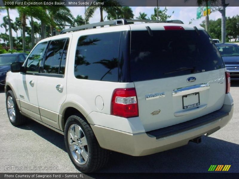 White Suede / Camel 2008 Ford Expedition Eddie Bauer