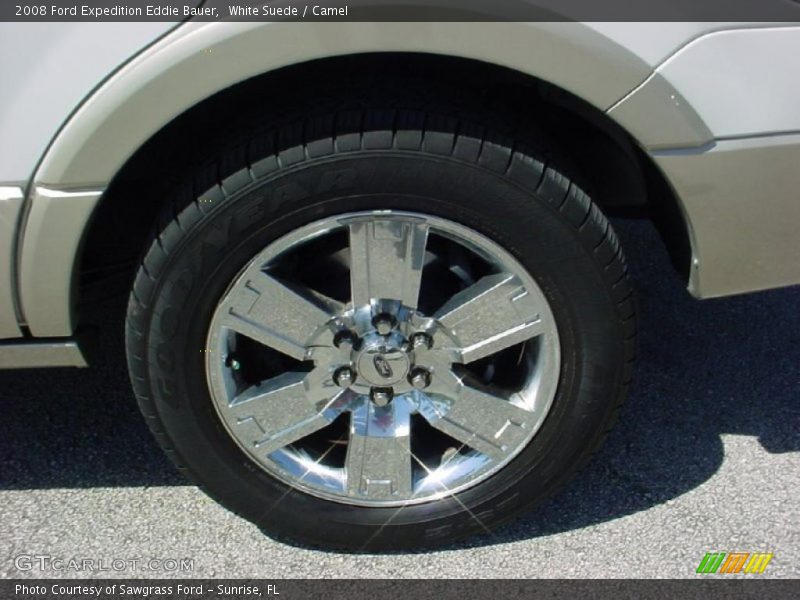 White Suede / Camel 2008 Ford Expedition Eddie Bauer