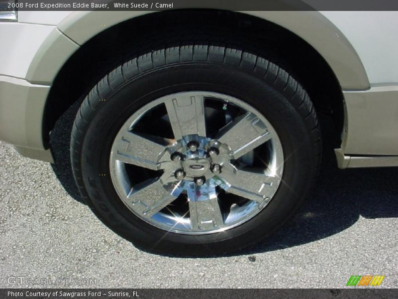 White Suede / Camel 2008 Ford Expedition Eddie Bauer