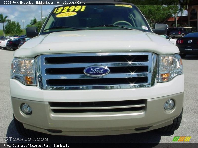 White Suede / Camel 2008 Ford Expedition Eddie Bauer
