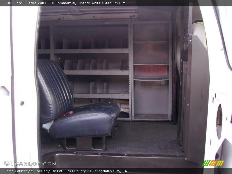 Oxford White / Medium Flint 2003 Ford E Series Van E250 Commercial