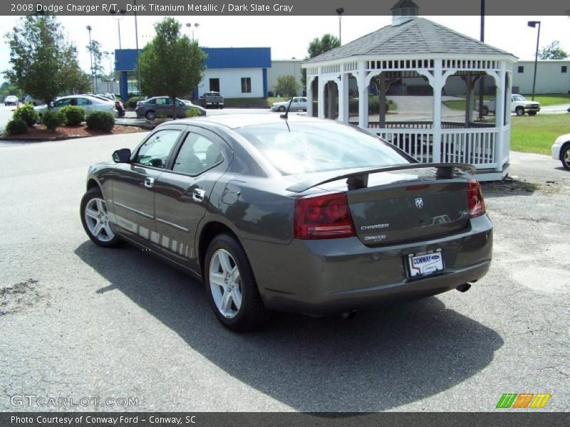 Dark Titanium Metallic / Dark Slate Gray 2008 Dodge Charger R/T
