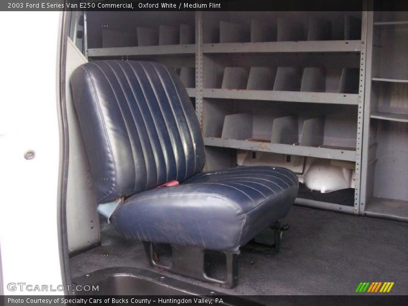 Oxford White / Medium Flint 2003 Ford E Series Van E250 Commercial