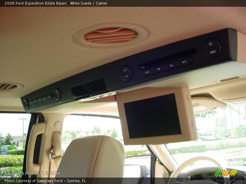 White Suede / Camel 2008 Ford Expedition Eddie Bauer