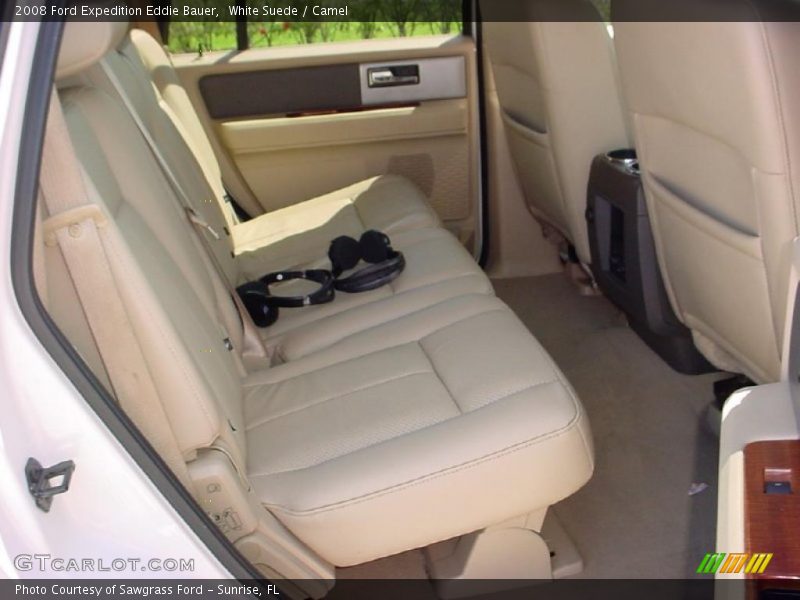 White Suede / Camel 2008 Ford Expedition Eddie Bauer