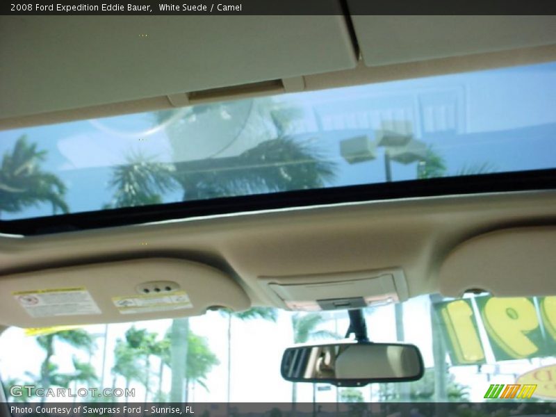 White Suede / Camel 2008 Ford Expedition Eddie Bauer