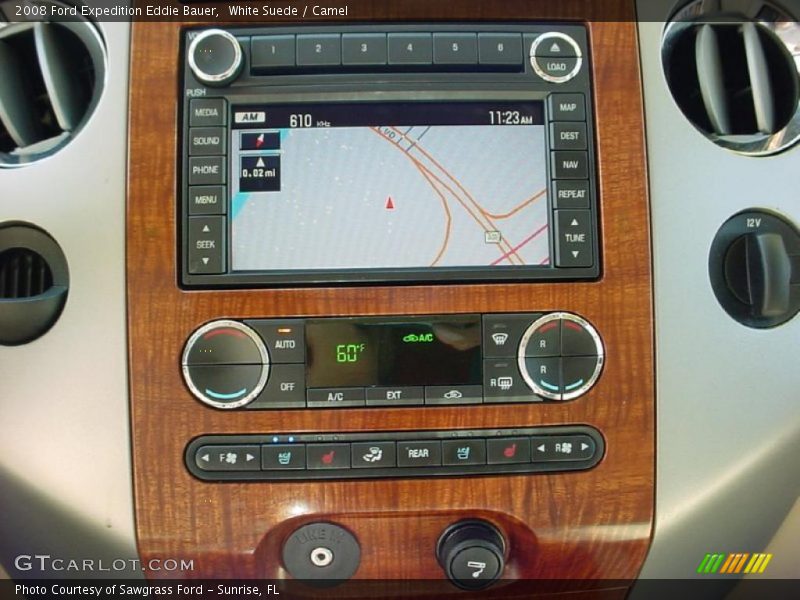 White Suede / Camel 2008 Ford Expedition Eddie Bauer