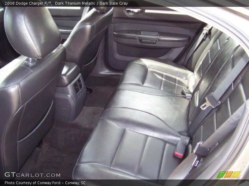 Dark Titanium Metallic / Dark Slate Gray 2008 Dodge Charger R/T
