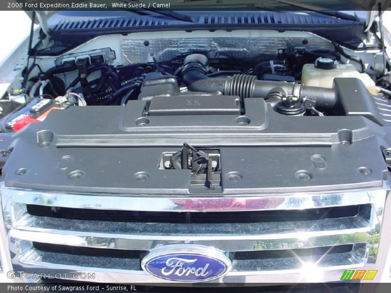 White Suede / Camel 2008 Ford Expedition Eddie Bauer