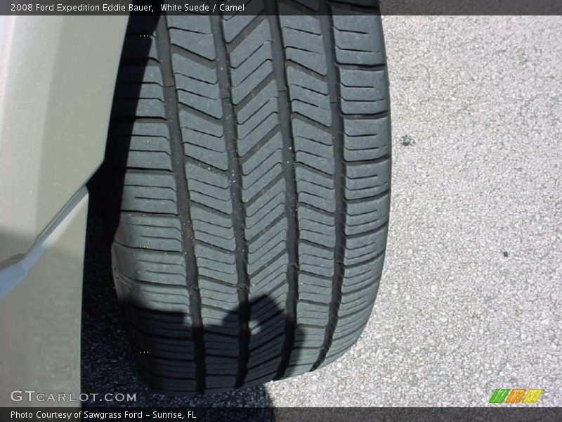 White Suede / Camel 2008 Ford Expedition Eddie Bauer