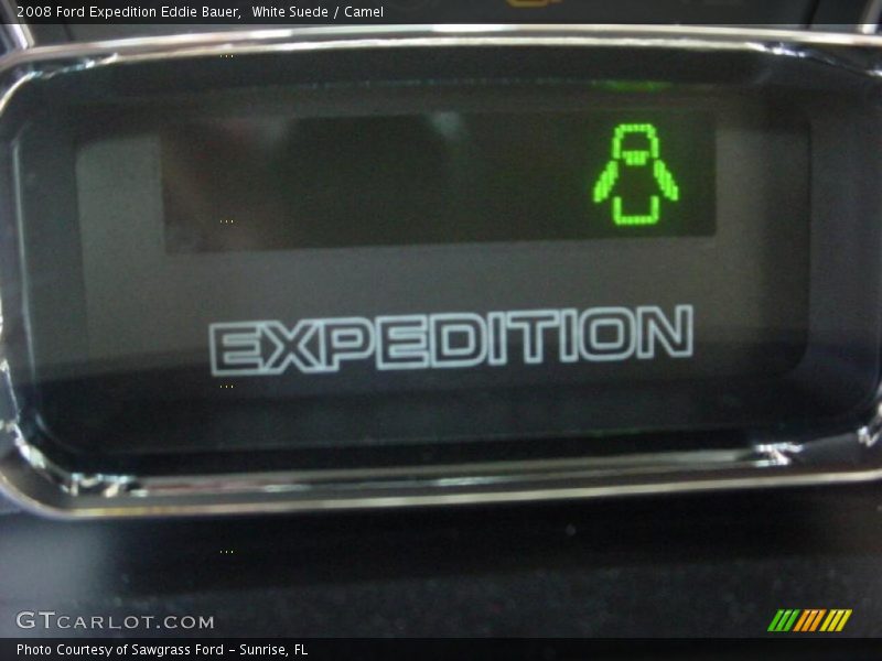 White Suede / Camel 2008 Ford Expedition Eddie Bauer