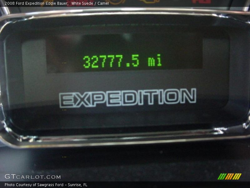 White Suede / Camel 2008 Ford Expedition Eddie Bauer