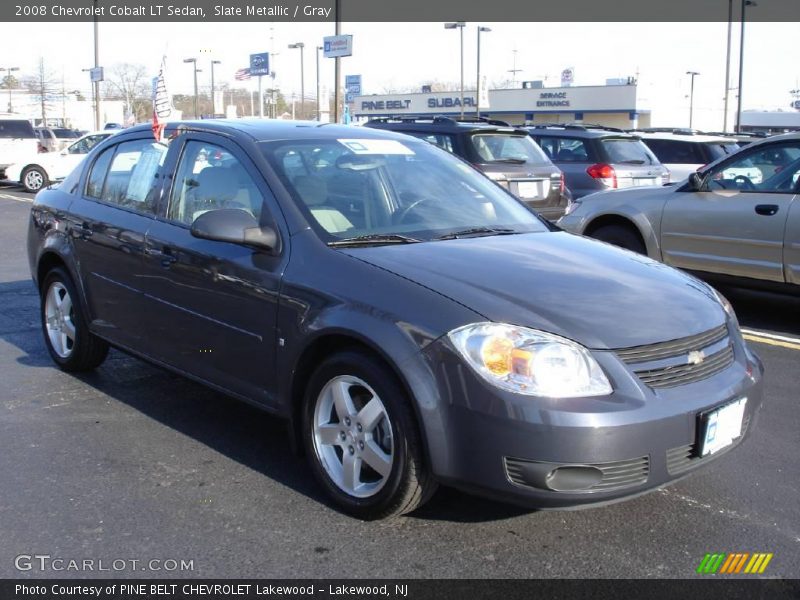 Slate Metallic / Gray 2008 Chevrolet Cobalt LT Sedan