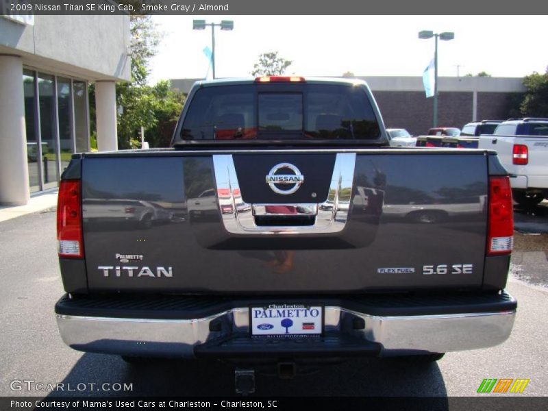 Smoke Gray / Almond 2009 Nissan Titan SE King Cab