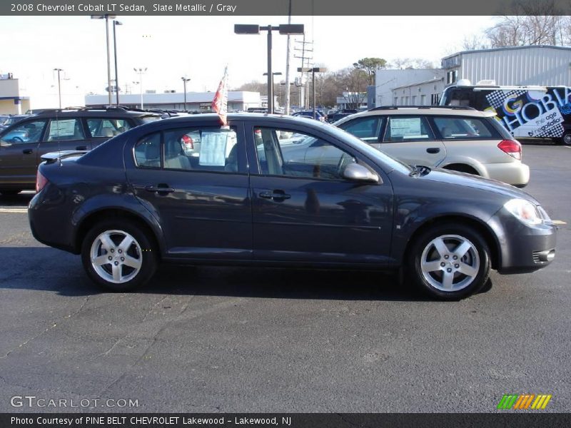Slate Metallic / Gray 2008 Chevrolet Cobalt LT Sedan