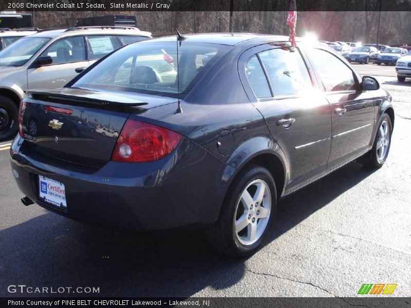 Slate Metallic / Gray 2008 Chevrolet Cobalt LT Sedan