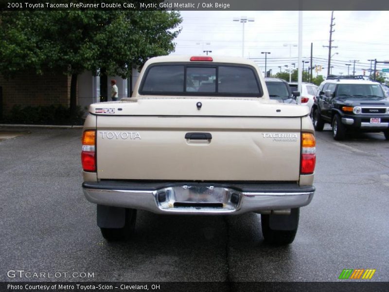 Mystic Gold Metallic / Oak Beige 2001 Toyota Tacoma PreRunner Double Cab