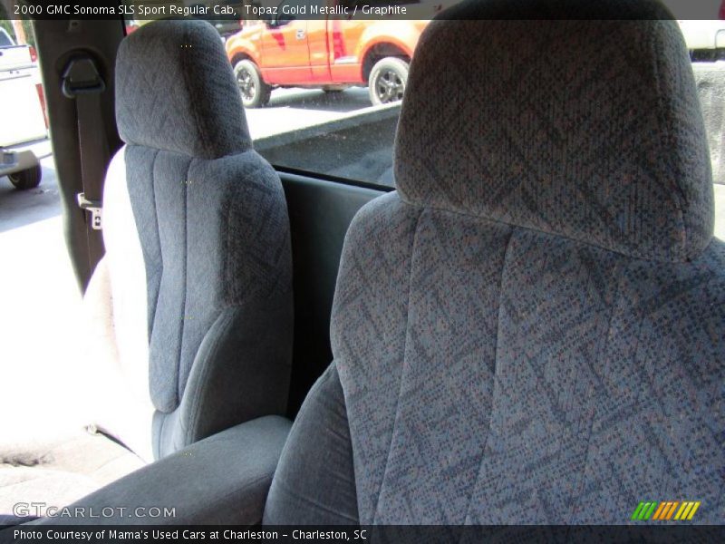 Topaz Gold Metallic / Graphite 2000 GMC Sonoma SLS Sport Regular Cab
