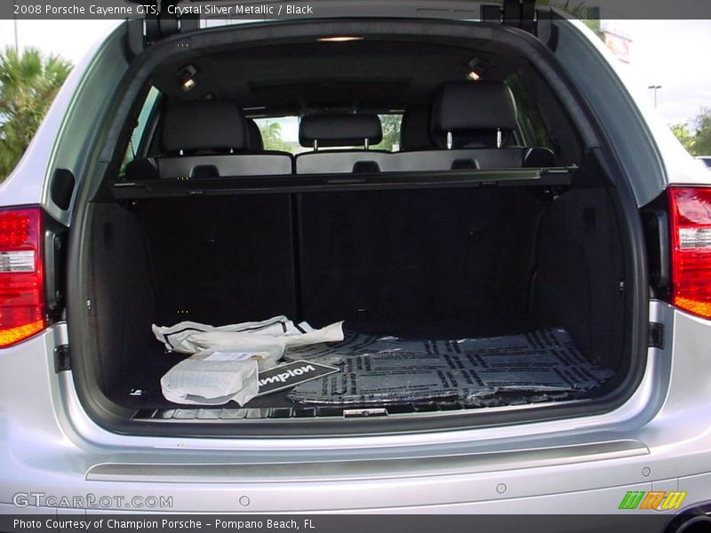 Crystal Silver Metallic / Black 2008 Porsche Cayenne GTS