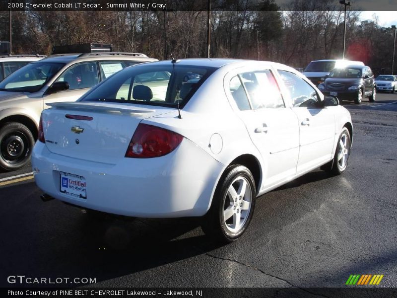 Summit White / Gray 2008 Chevrolet Cobalt LT Sedan