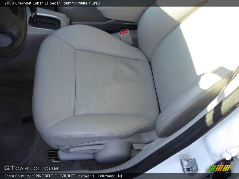 Summit White / Gray 2008 Chevrolet Cobalt LT Sedan