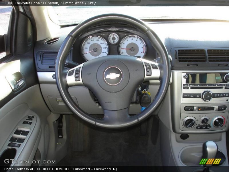 Summit White / Gray 2008 Chevrolet Cobalt LT Sedan