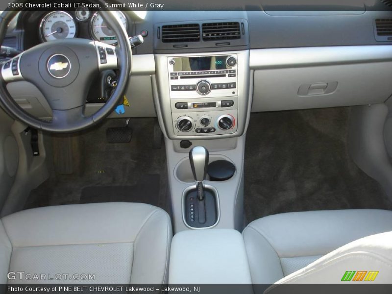 Summit White / Gray 2008 Chevrolet Cobalt LT Sedan