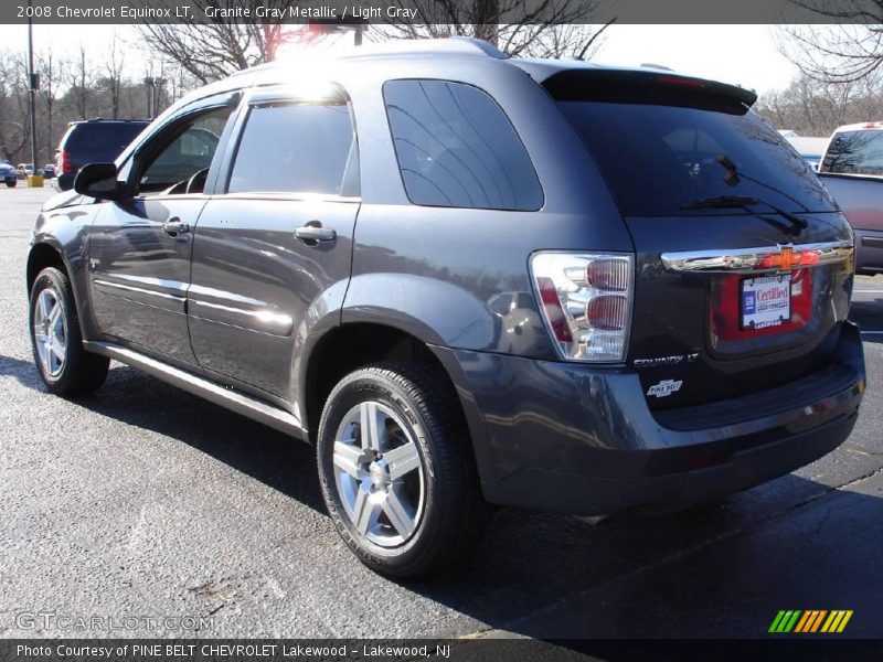 Granite Gray Metallic / Light Gray 2008 Chevrolet Equinox LT