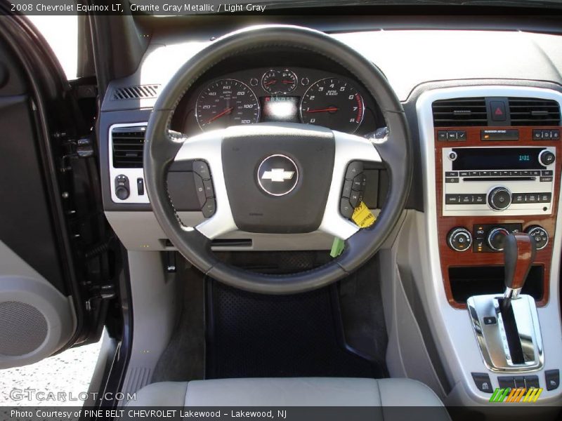 Granite Gray Metallic / Light Gray 2008 Chevrolet Equinox LT