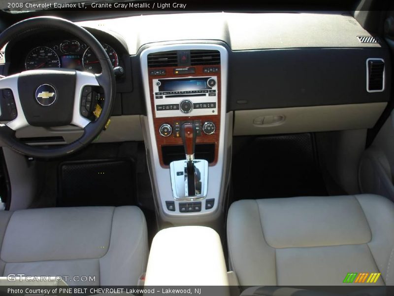 Granite Gray Metallic / Light Gray 2008 Chevrolet Equinox LT