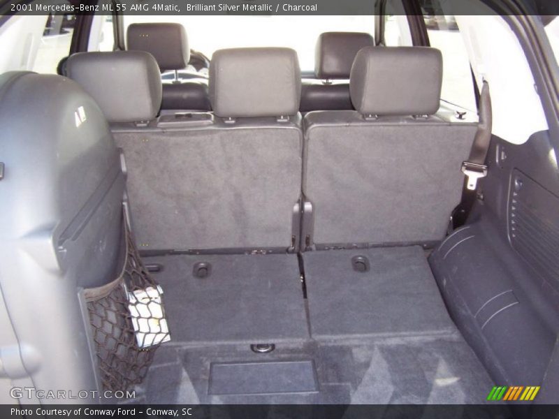 Brilliant Silver Metallic / Charcoal 2001 Mercedes-Benz ML 55 AMG 4Matic