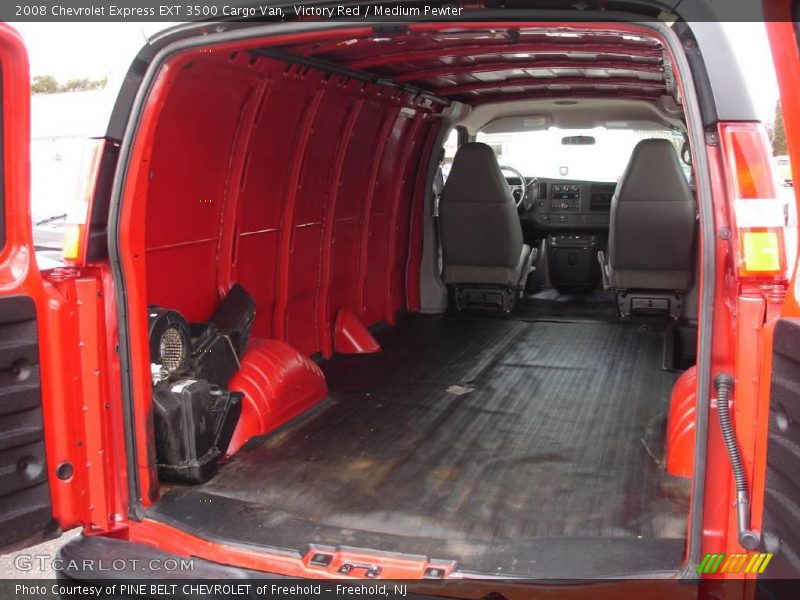 Victory Red / Medium Pewter 2008 Chevrolet Express EXT 3500 Cargo Van