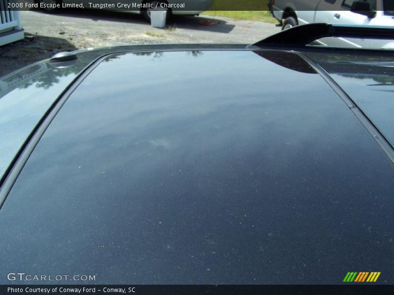 Tungsten Grey Metallic / Charcoal 2008 Ford Escape Limited